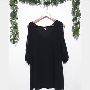 LuLus | Shifting Dears Black Long Sleeve Dres